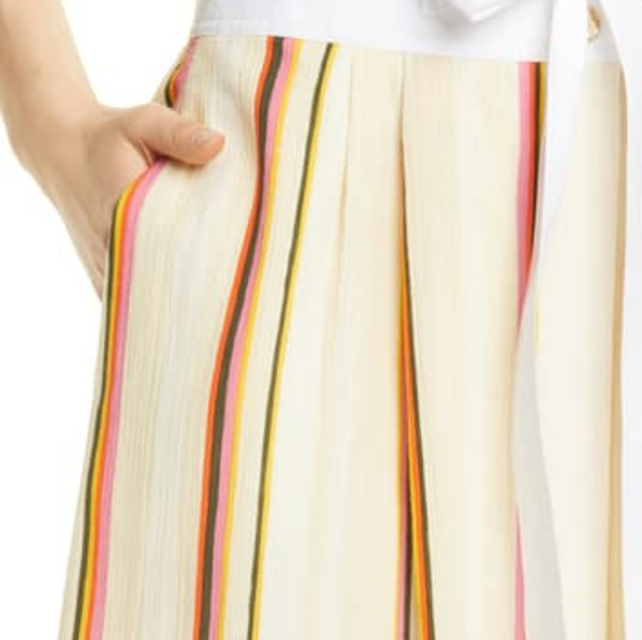 Tory Burch canyon striped cotton skirt - Picture 6 of 6